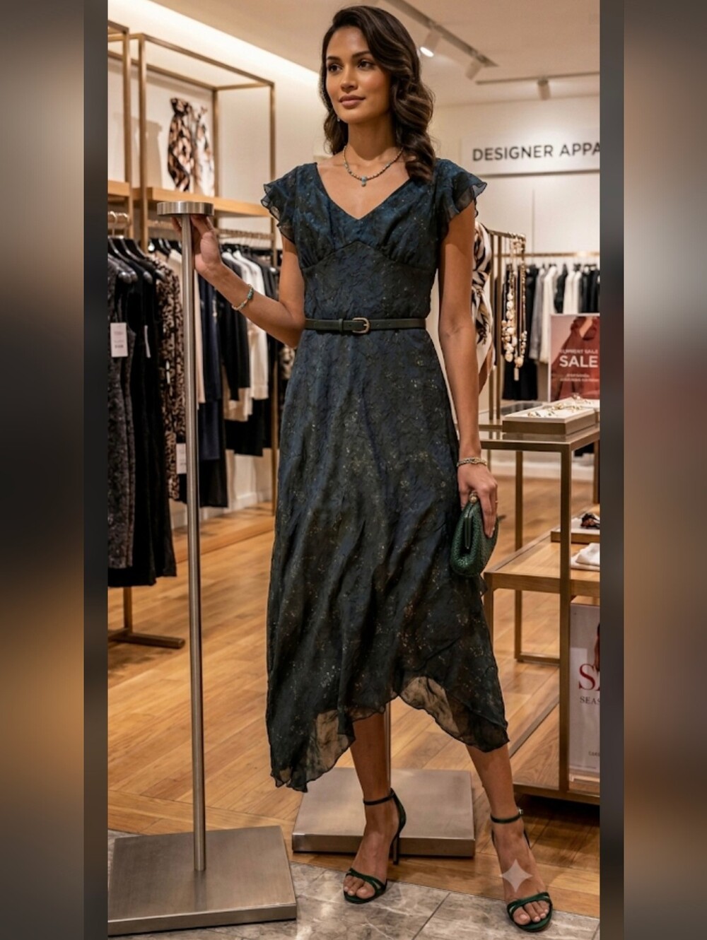 Ruby Rox Asymmetrical Dress